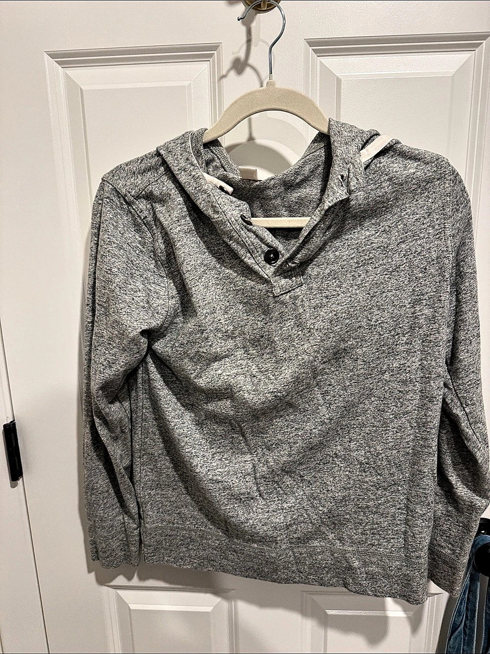 Crewcuts Size 14 Gray Hoodie Like New